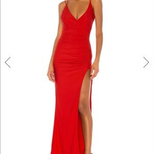 Karmin Ruched Maxi Dress (Revolve)